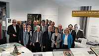 Beiratsmitglieder in der Ausstellung des Adenauerhauses
