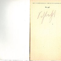 aufgeschlagenes Buch "Gänsehaut" mit handschriftlicher Notiz "schlecht"